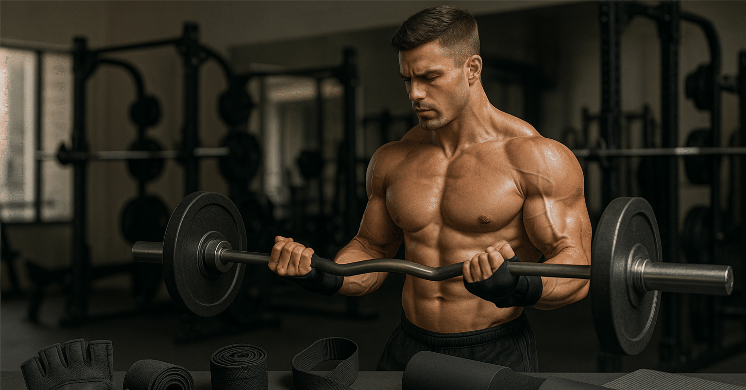 ゴールドジム(GOLD’SGYM)安定感のループ付きリストラップ初心者~上級者手首の負担軽減・保護!適度な硬さと柔軟性!プレス系ベンチプレスチェストプレス怪我防止に!G3511イエロー