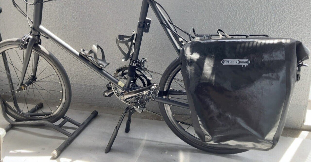 20インチミニベロにパニアバッグを取り付けたい、ORTLIEBのバック