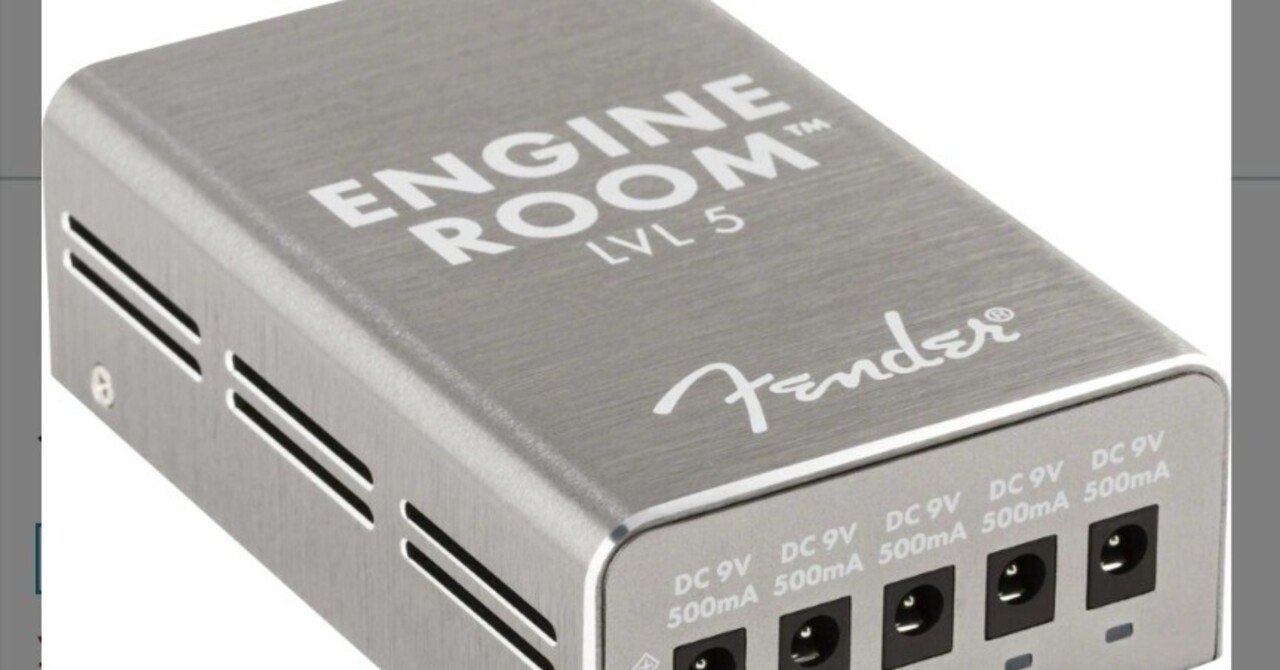 017# FENDER ( フェンダー )Engine Room LVL5 Power Supply