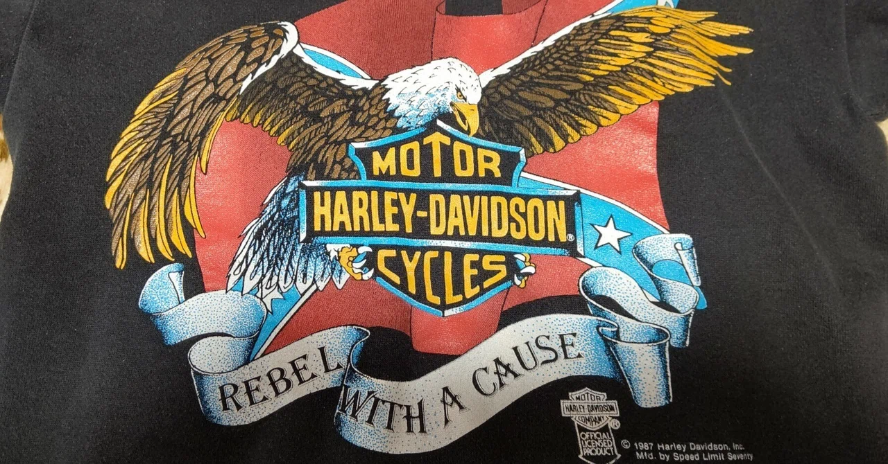 ?HARLEY‐DAVIDSON?のスウェットをレスキューした！?MADE IN USA 