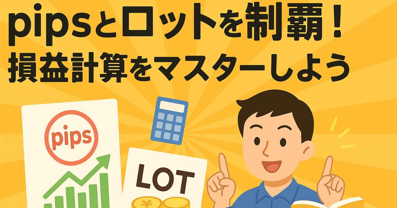 #09:【FXの始め方】初歩ルール②「pips」と「ロット」を制覇！損益計算をマスターしよう｜♪たか♪