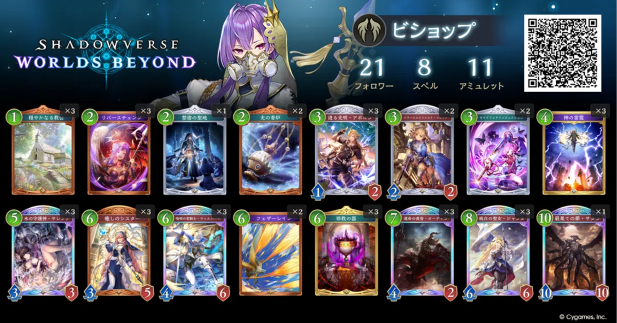 シャドウバースWB】守護ビショップの可能性～アイテールは強くない
