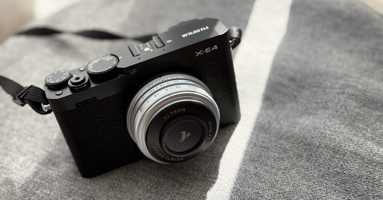 Voigtlander ULTRON 27mm F2 Xマウント　ブラック Voigtlander ULTRON 27mm F2 X-mount レビュー × 赤城耕一