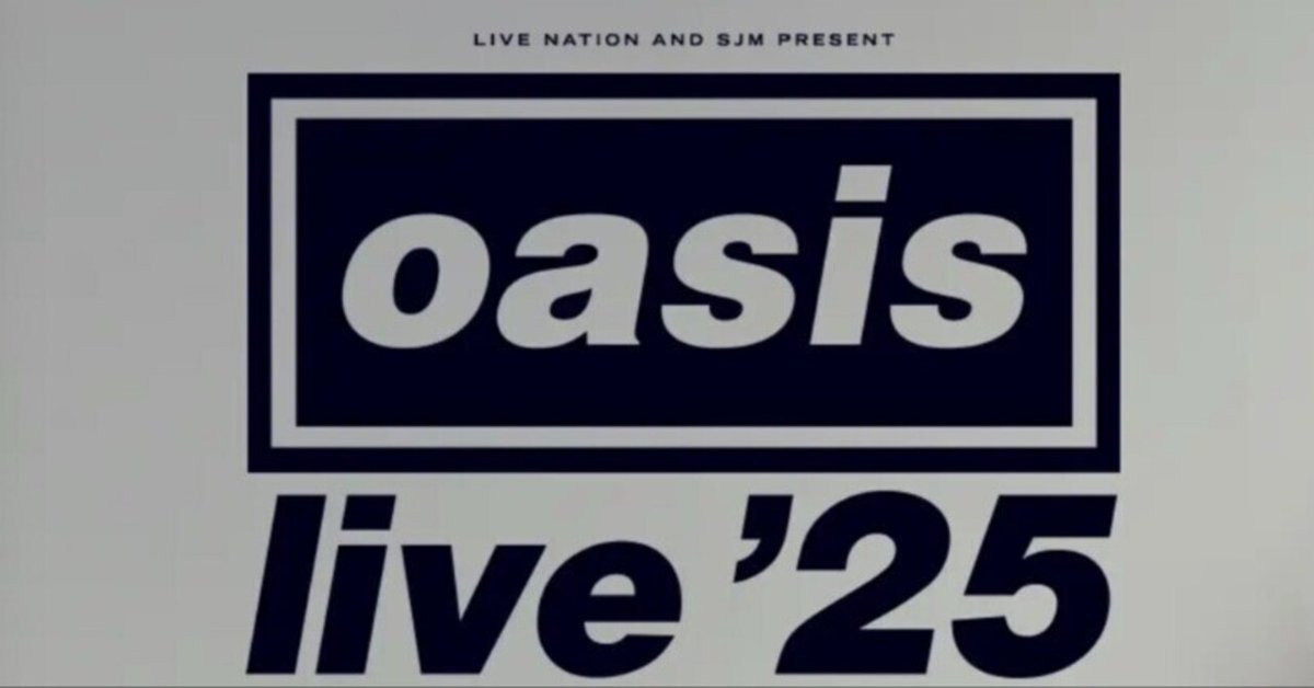 oasis 2025 7/12 マンチェスター　ライブ　初日の翌日 新聞 記事 rectangle_large_type_2_ddc1406