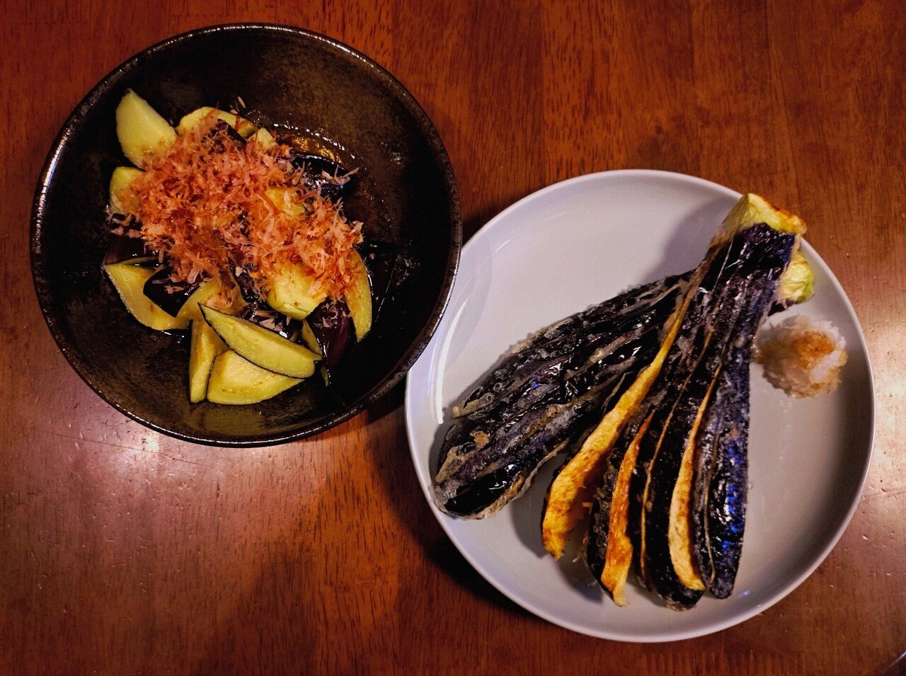 ナス、ナス、ナス、ナス、ここナス🍆 3本、150円でゲット🙌 ナス