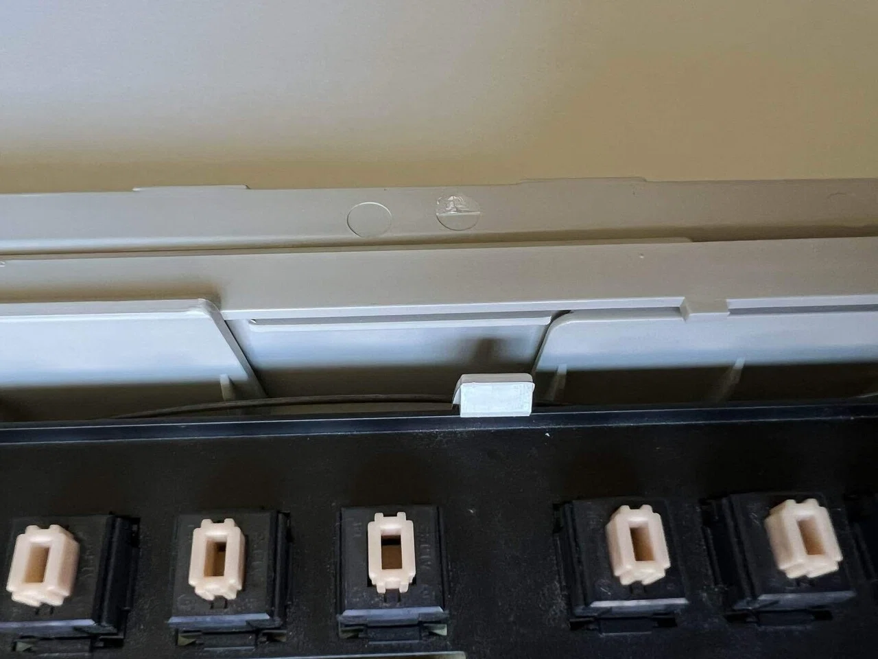 Apple keyboard サーモン軸 USB変換器付属