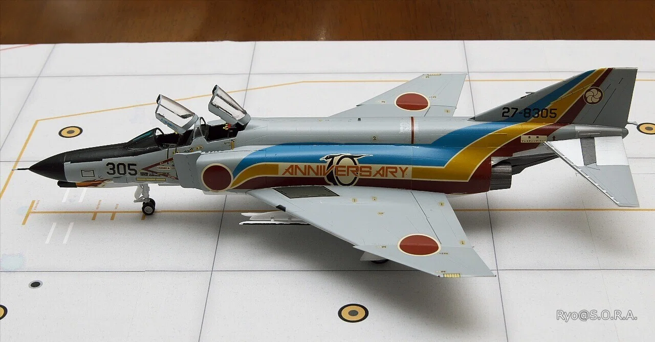 プラモデル製作記 フジミ 1/72 F-4EJ ファントムII 百里スペシャル