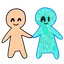 さかな（AI-人間関係を研究）