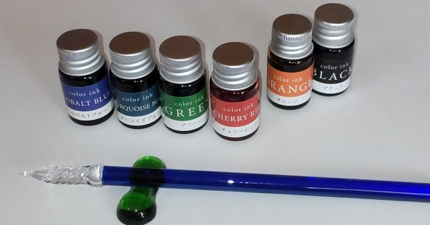 菅清流　ガラスペン　加茂の流れ　Sサイズ 硬質ガラスペン 加茂の流れ Sサイズ | ガラス工房炎 菅清流