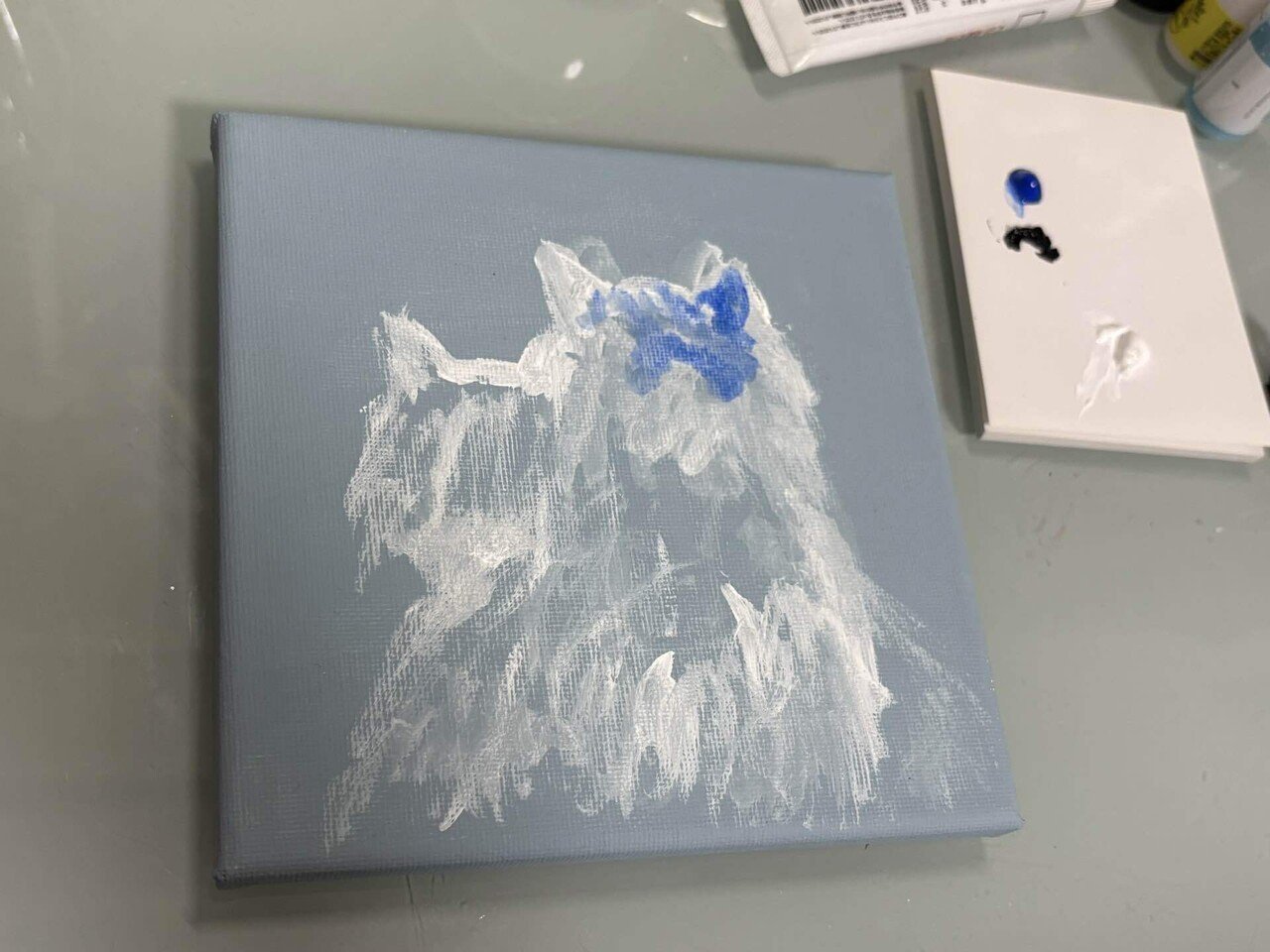 狼描き始めました🐺｜minto.