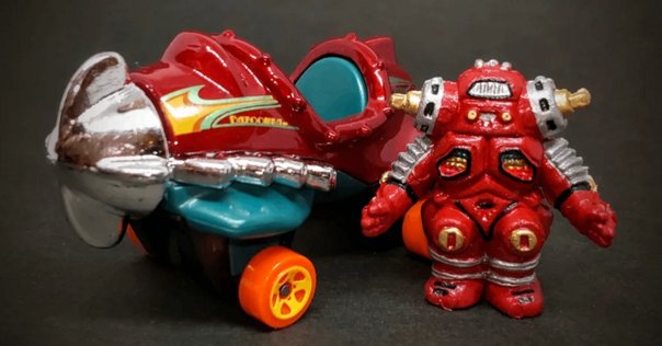 アートジャンキー　三頭獣王　キングパカラ 三頭獣王キングパカラ ハロウィン限定 アートジャンキー