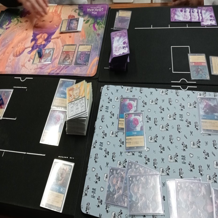 本当にディズニーロルカナは新規が増えないTCGなってしまった