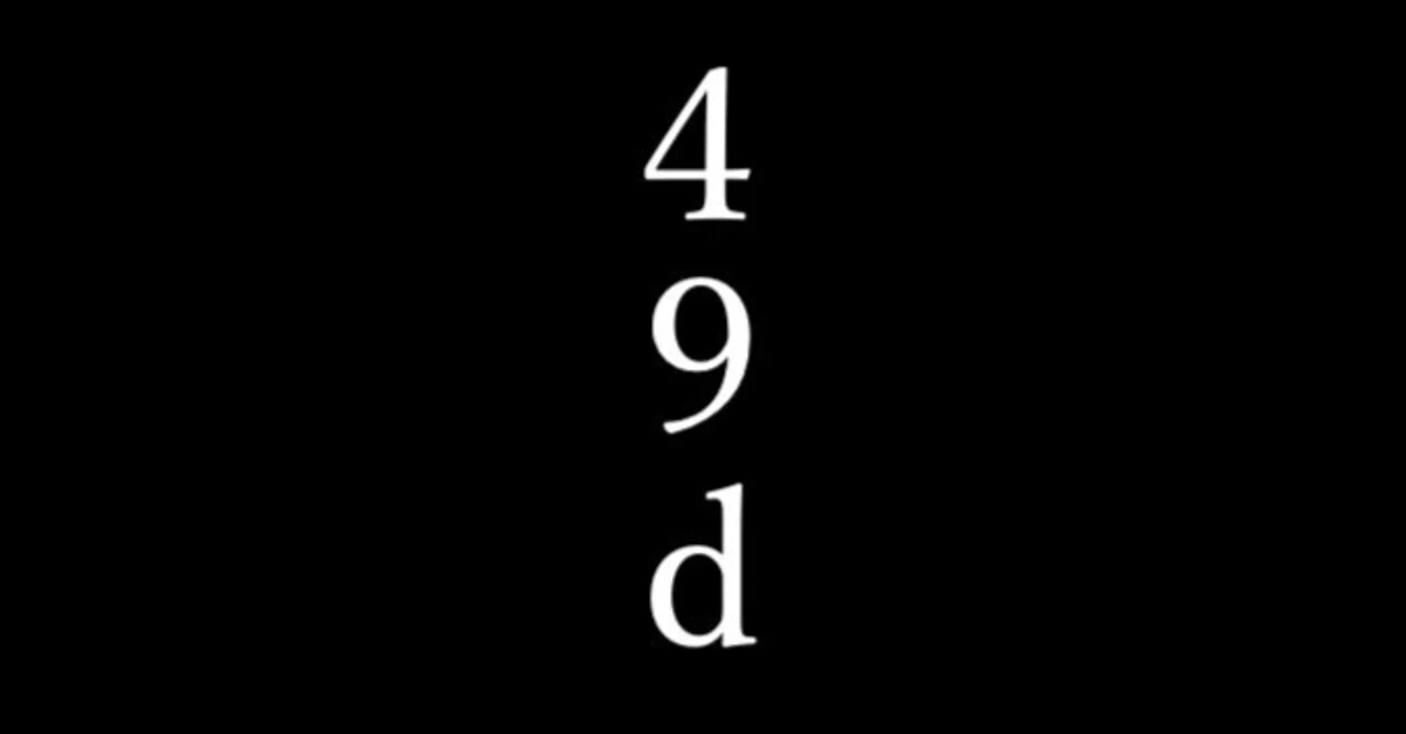 49d｜人 一歳（ヒト ヒトセ）
