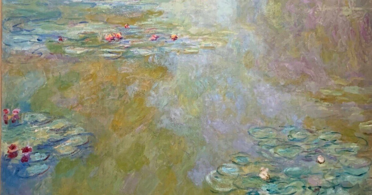 連作の睡蓮＝唱え続ける念仏？日本人に刺さるモネの祈り：【睡蓮のとき
