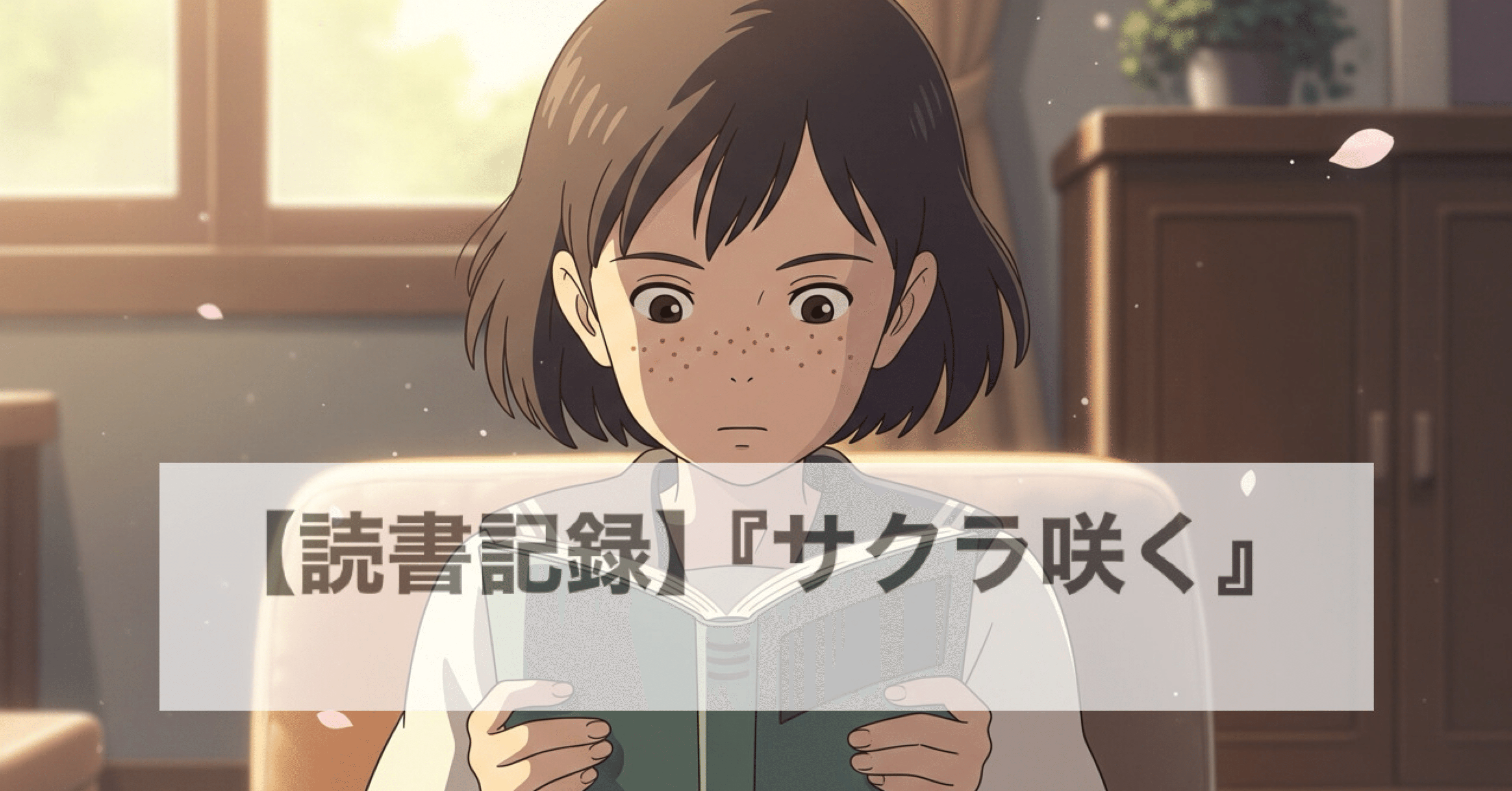 読書記録】『サクラ咲く』：読書が拓く、新しい世界｜rpc