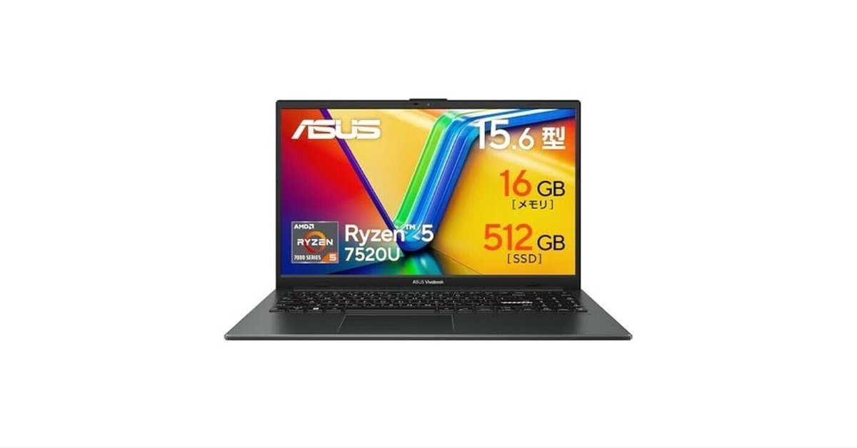 Amazon.co.jp限定】ASUS ノートパソコン Vivobook Go 15 E1504FA