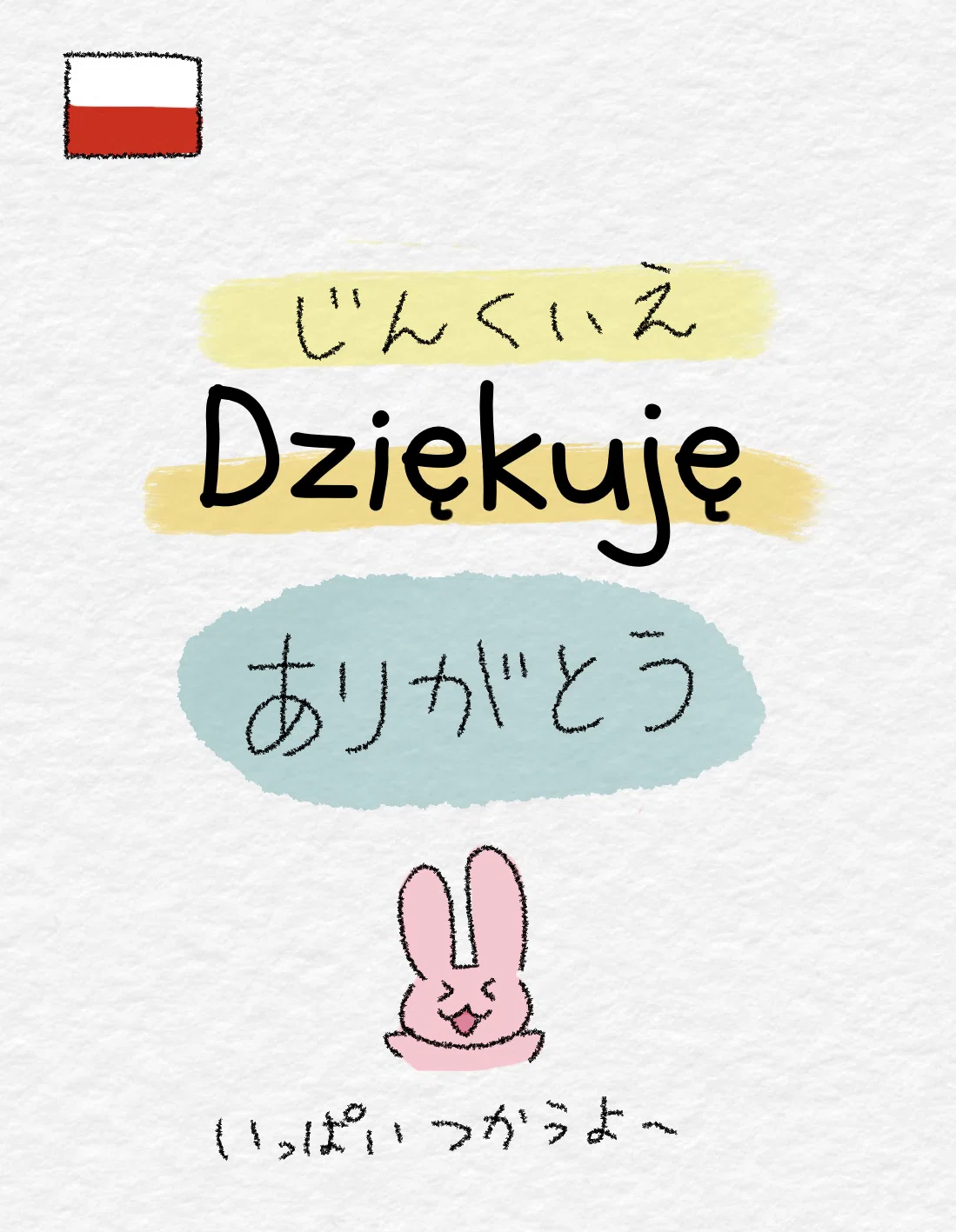 ポーランド 語 ありがとう