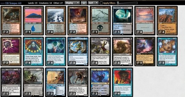 mtg pauper パウパー 青単テラー デッキ サイドボード付き パウパー】デッキ解体新書 青単テラー編|knowsagi