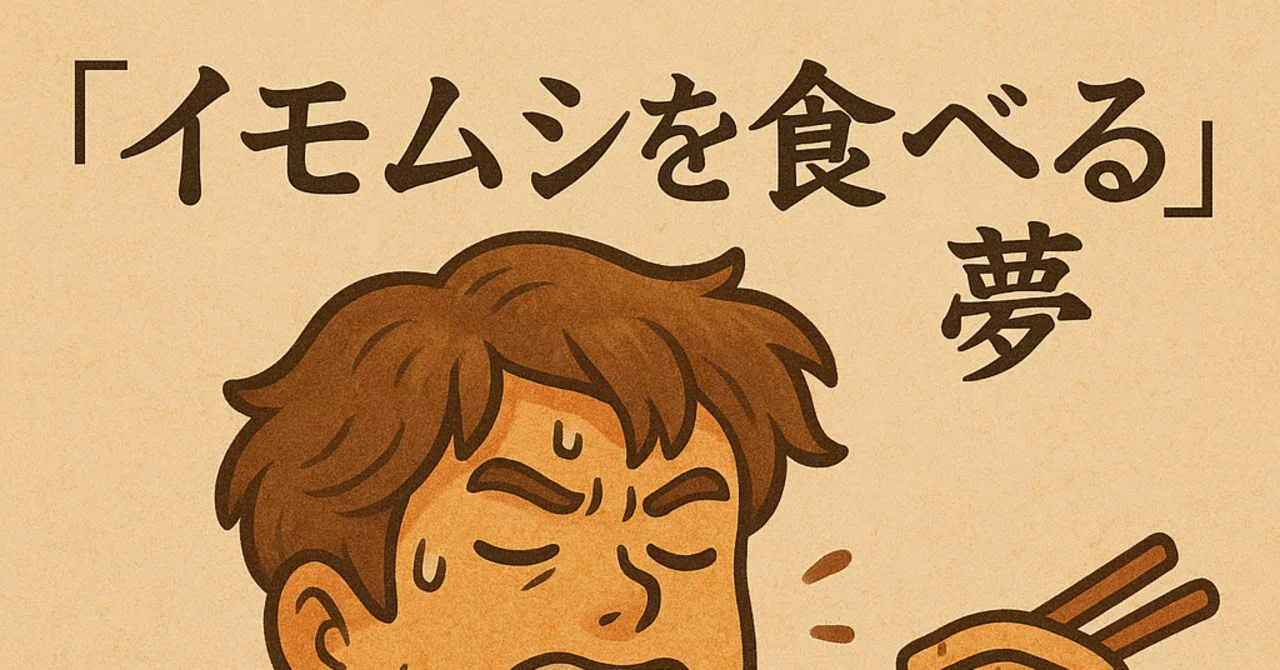 イモムシを食べる夢」が示す心の変容と個性化のはじまり｜ポリ