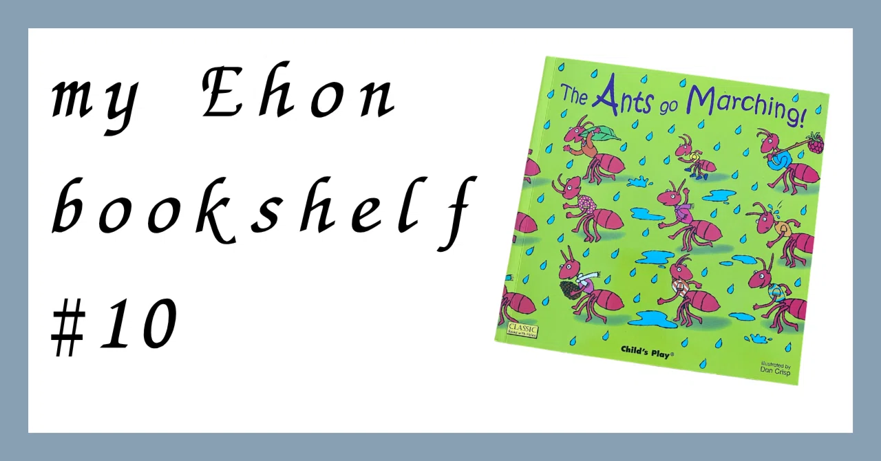 九九×英語のうた絵本『The Ants Go Marching』-小学三年生に英語絵本を