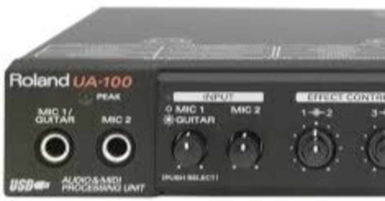 Roland ローランド UA-100 MIDIインターフェース 日本制 格安ボイチェン入門】VT-4不要？中古マルチエフェクターでリアルタイム