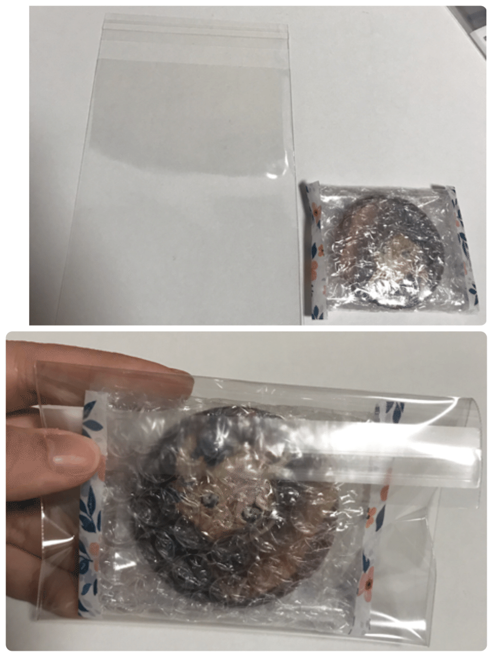 グッズ梱包 缶バッジ編 黒木ふぐ煮ちゃんマン白椋 Note