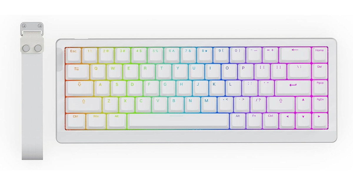 EPOMAKER Galaxy68 メカニカルキーボード　ホワイト EPOMAKER Galaxy68 – epomaker