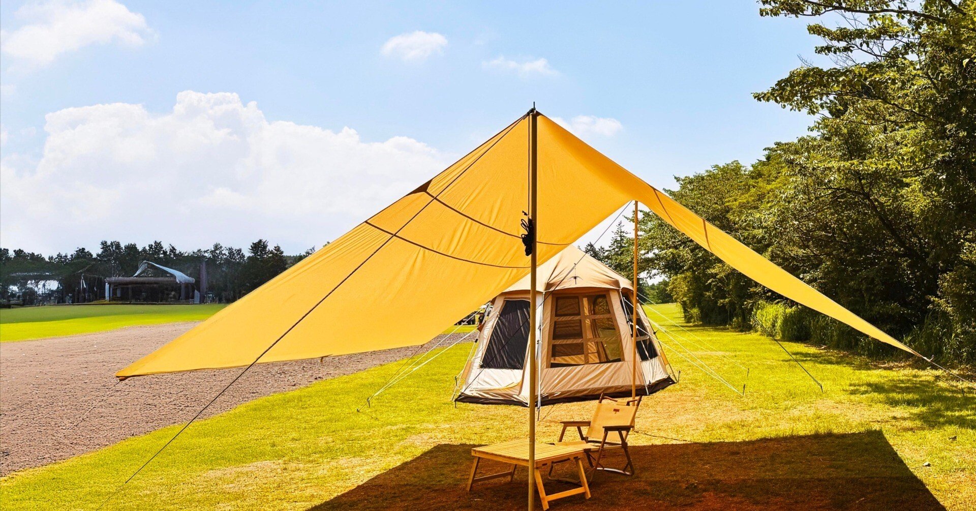 朝霧に包まれた癒しの時間をそらいろキャンプ場で過ごす至福のソロ