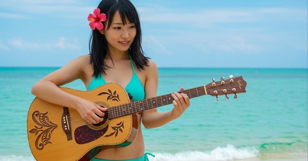 エレアコ（あいみょん使用モデル） サンバーストカラー あいみょんご愛用 HISTORY ヒストリー エレアコ ブルーサン