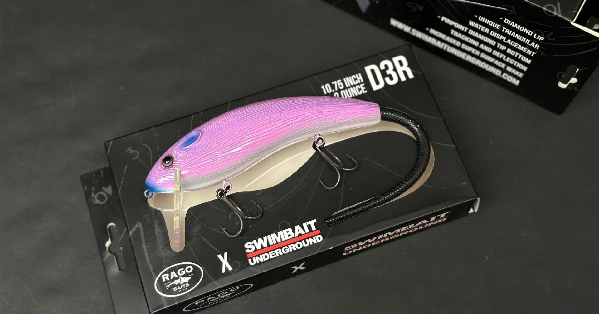 Swimbait Underground × LAGO BAITS】D3R 入荷｜ほその釣具店