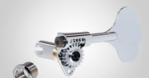 HIPSHOT GOTOH ペグ　シルバー HIPSHOT GB7 Gotoh Bass Xtender Chrome Treble ベースペグ