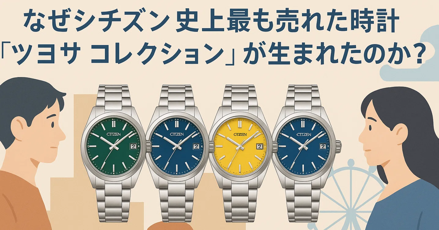 TSUYOSA” はどうやってシチズン史上No.1の時計になったのか？｜ただの
