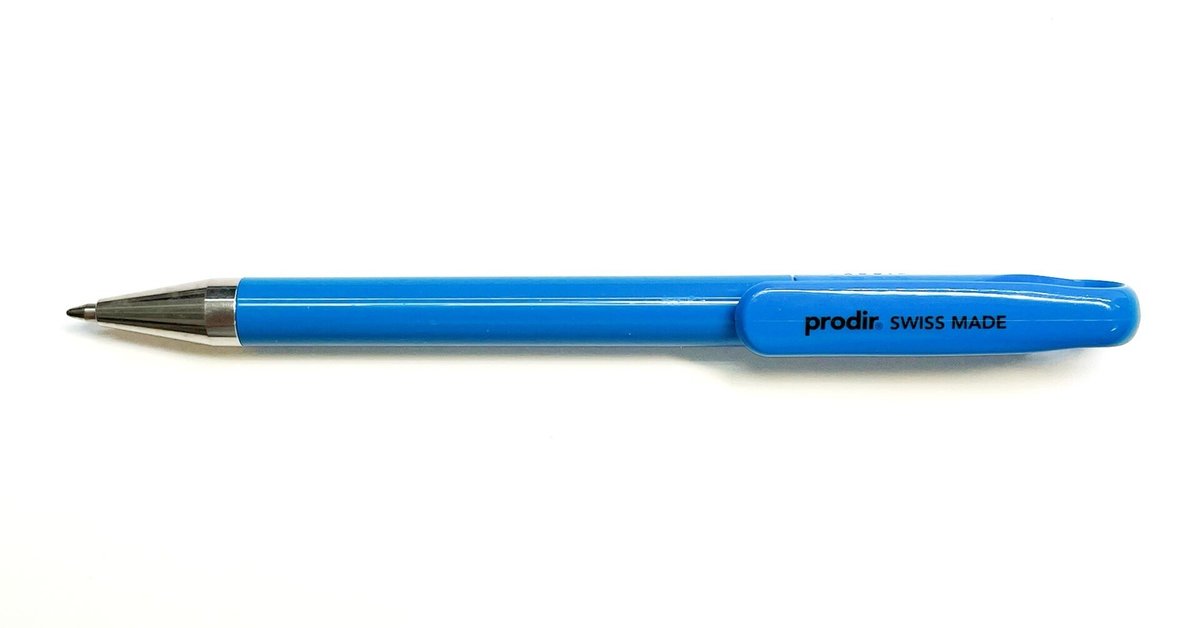 ポップで手軽なスイスのボールペン「prodir DS1 ballpoint pen