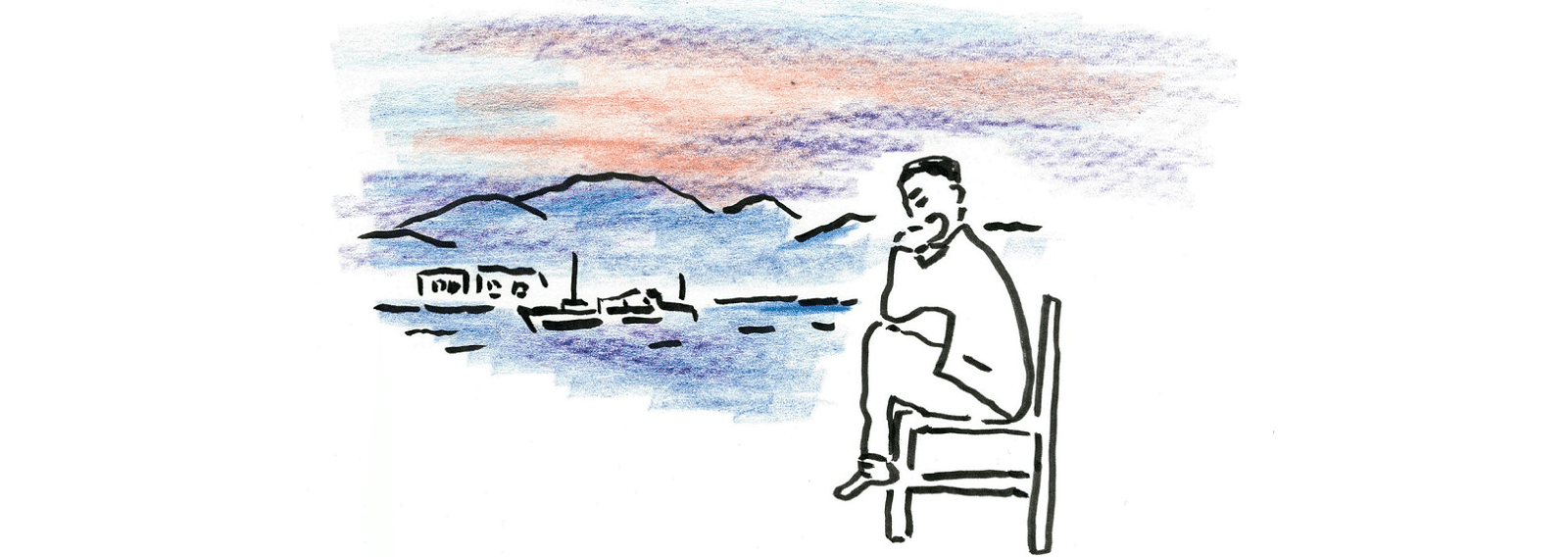 沢野ひとしさん 原画 絵画