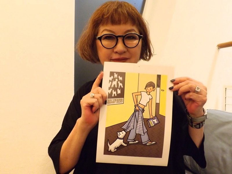 女の子のライフスタイルをオシャレに描く イラストレーター 上田三根子氏 小笠原聖佳 おがさわらせいか Note