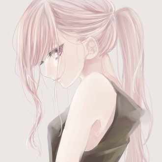 イラストメイキング マフラー女子 508 Note