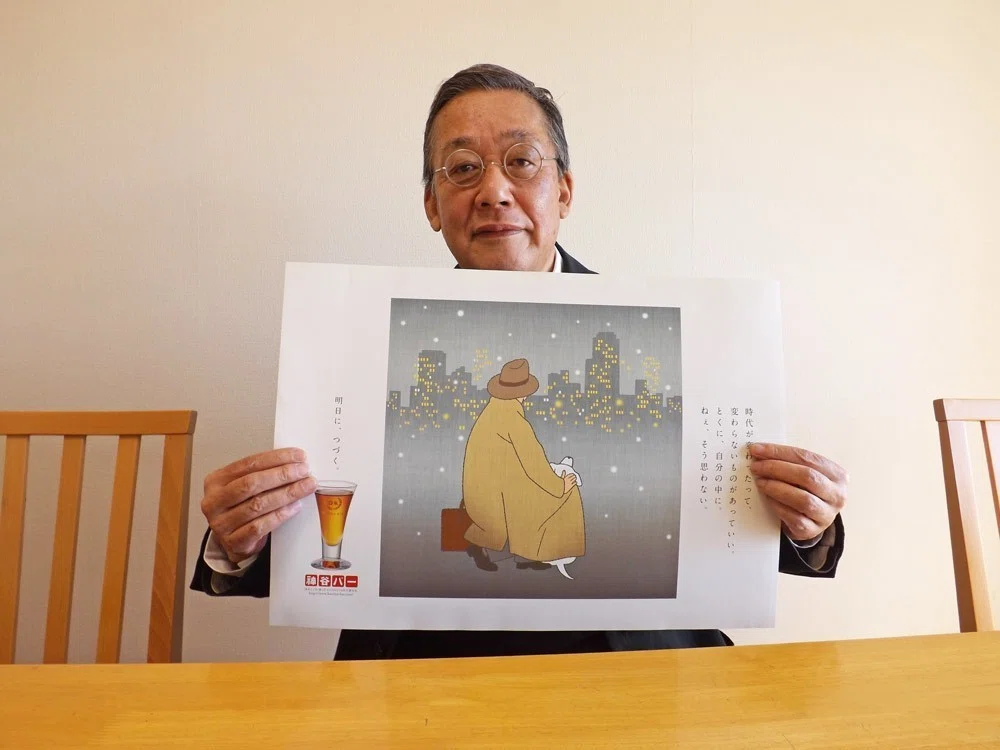 希少 唐仁原 教久 モノクロ イラスト 原画 絵画 ゴルフ ① イラストレーター、唐仁原教久(とうじんばらのりひさ)氏が描く、神谷