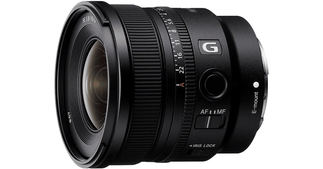 ソニー FE 16mm F1.8 G 広角単焦点レンズ｜GetGadgetGot