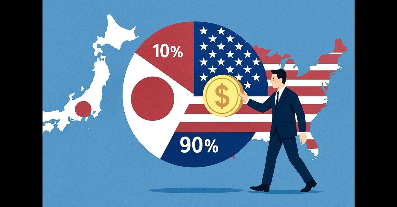 5500億ドルを投資するということは──それが“日本10%、米国90%の利益配分”なら』｜かがみ