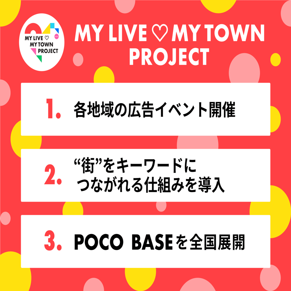 MY LIVE ♡ MY TOWN PROJECT 〜あなたの街から“Live Link Life