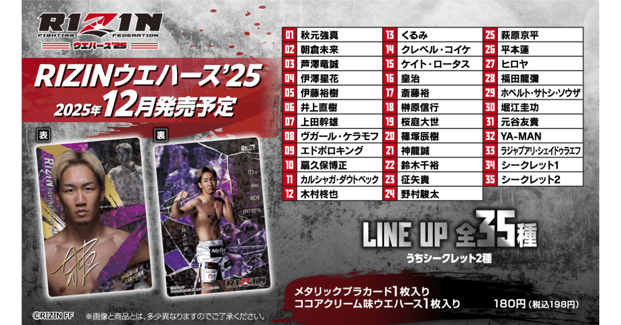 rizin ウエハース クレベルコイケ 直筆サイン入り ポスター クレベル・コイケ サイン入りRIZINポスタープレゼント当選結果発表！