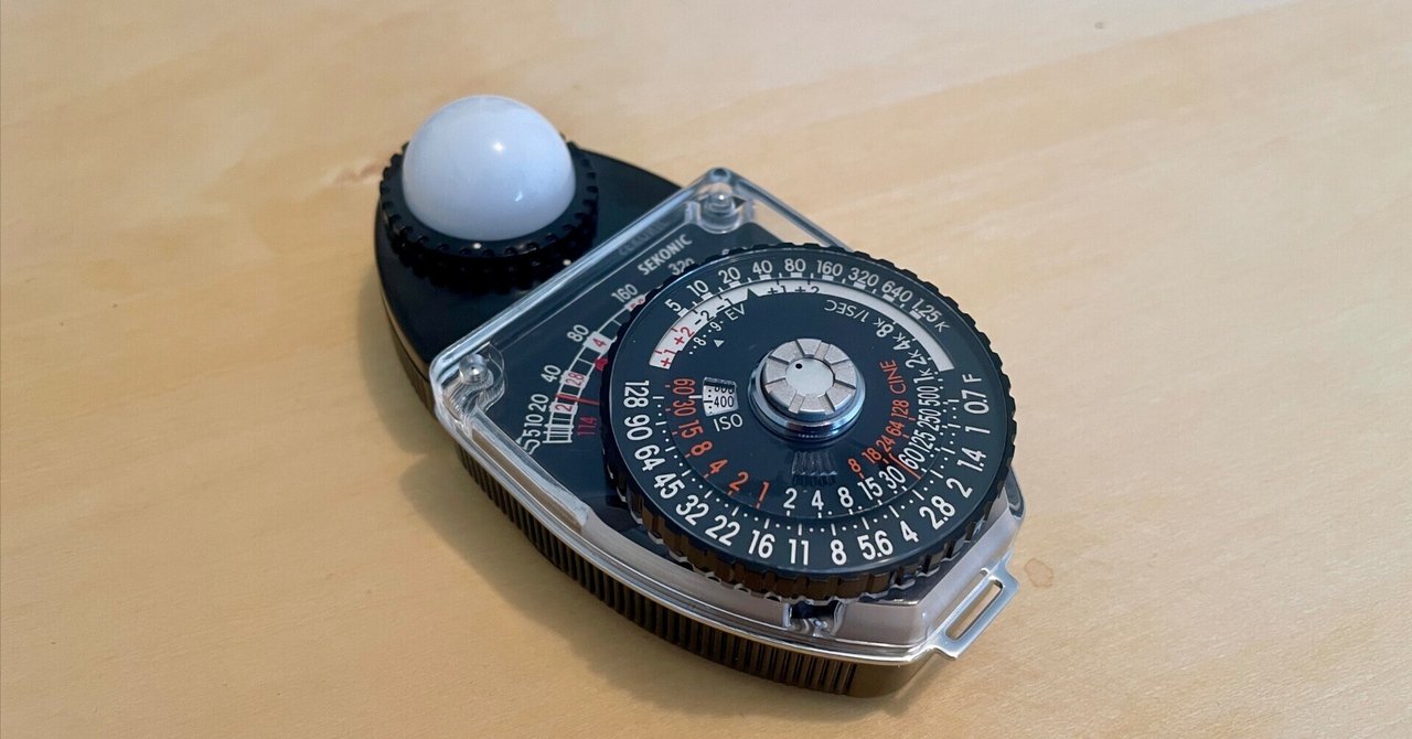 昭和レトロ未使用品　セコニック露出計　スタジオS2 モデルL-28A2 未使用品 セコニック スタジオデラックス IIを導入｜MOJA MOJA