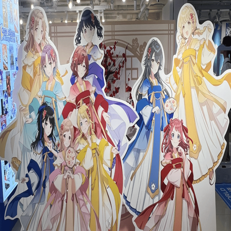 学園アイドルマスター　上海ポップアップ　梅影霓裳　月村手毬　缶バッジ14枚セット 学園アイドルマスター 缶バッジ 月村手毬