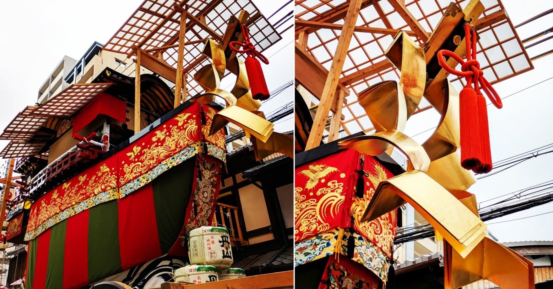 京都　祇園祭　前祭　船鉾　特大ミニチュア 祇園祭 ミニチュア山鉾 極上 大船鉾 大 人形・龍頭付 桧製・本塗り・本