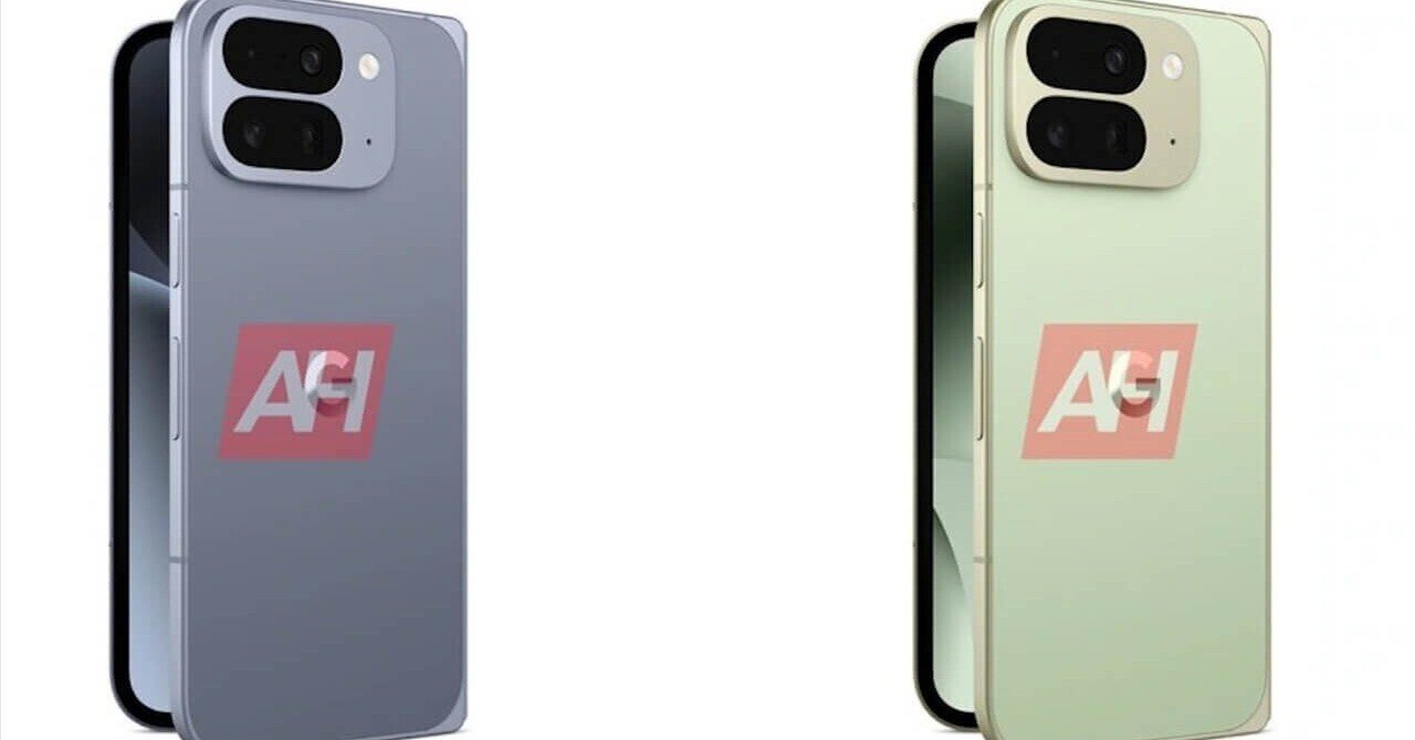 Moonstone/Jade！「Pixel 10 Pro Fold」レンダリング画像公開