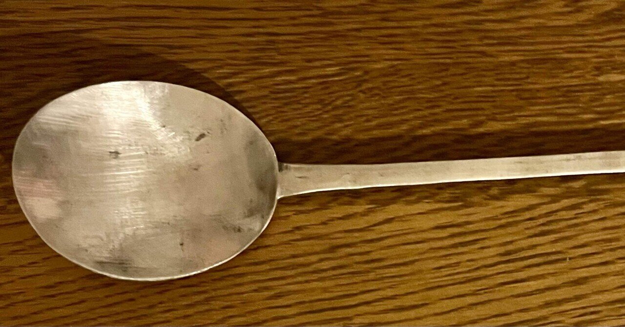 古い銅の 匙 古道具 アンティーク 使えないスプーン オブジェ Sweden Wood Spoon / スウェーデンの木製スプーン 木匙 F