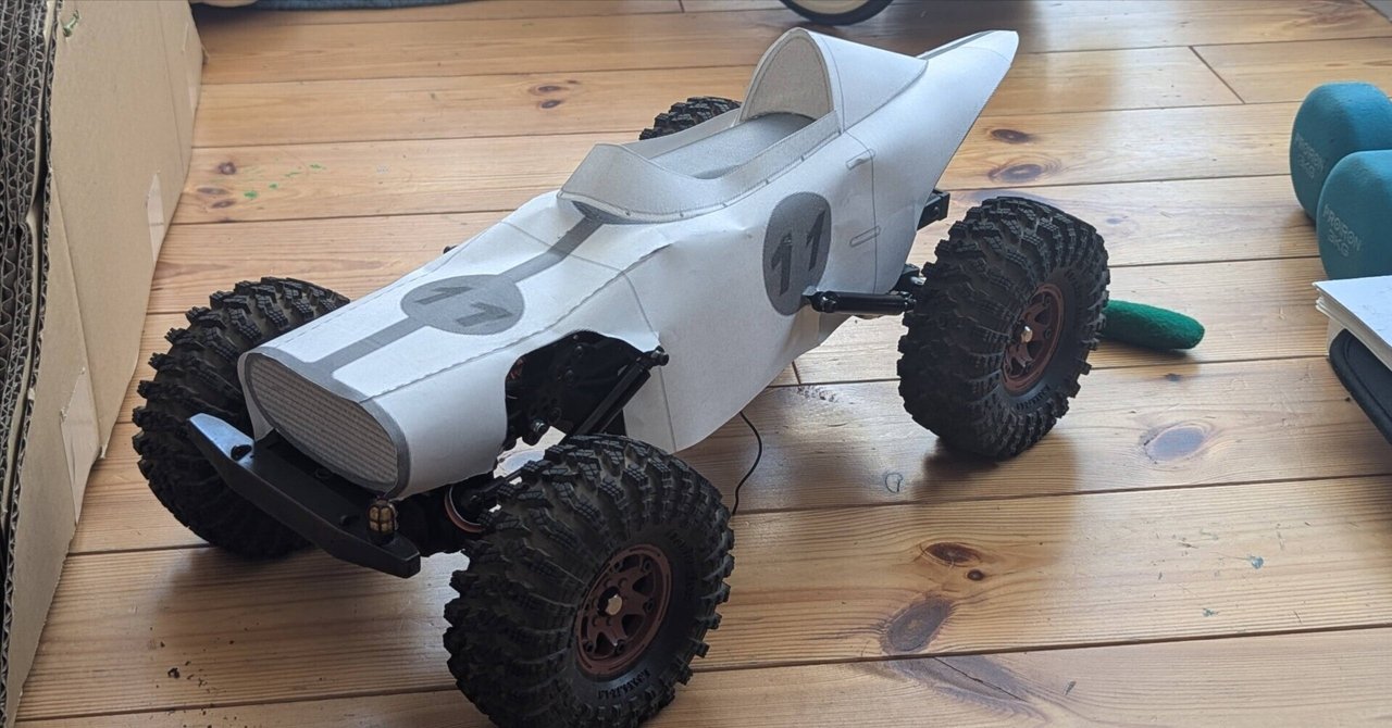 ラジコン ボディーカバー ホイル付 その2 CC-02を軽くしよう?|huaaNOTE