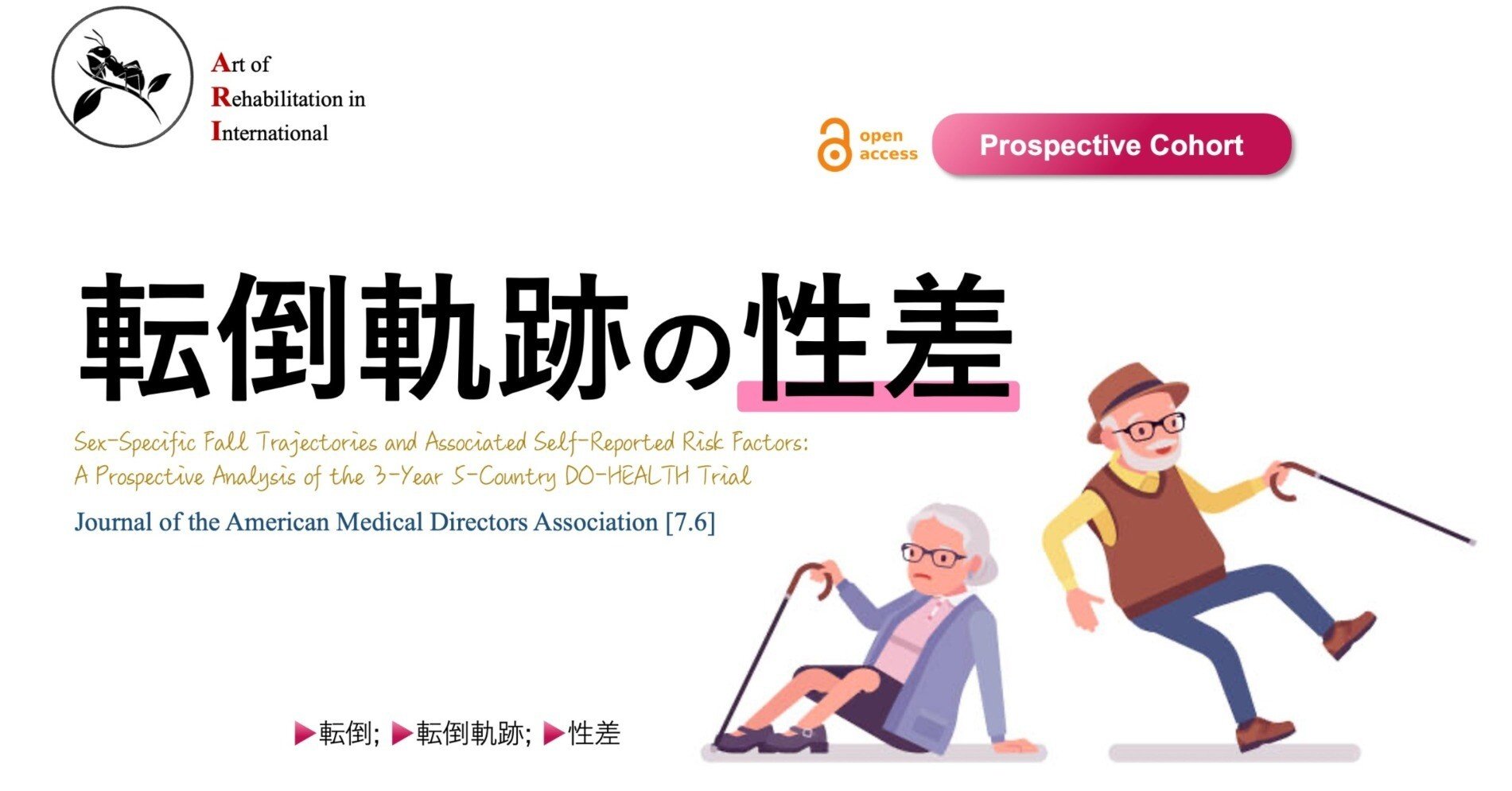 転倒軌跡の性差｜Super Human | 理学療法士／保健学博士 Ph.D.