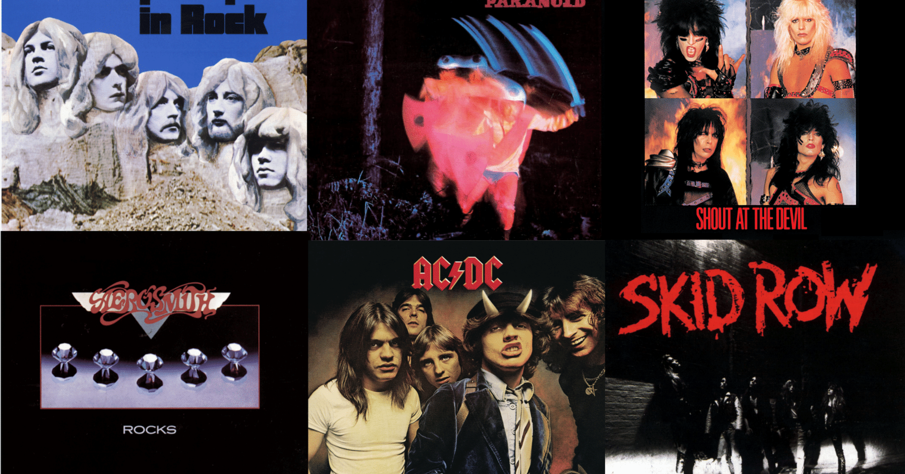 無職だけど、ハードロック／ヘヴィメタルの名盤を6枚買ったから