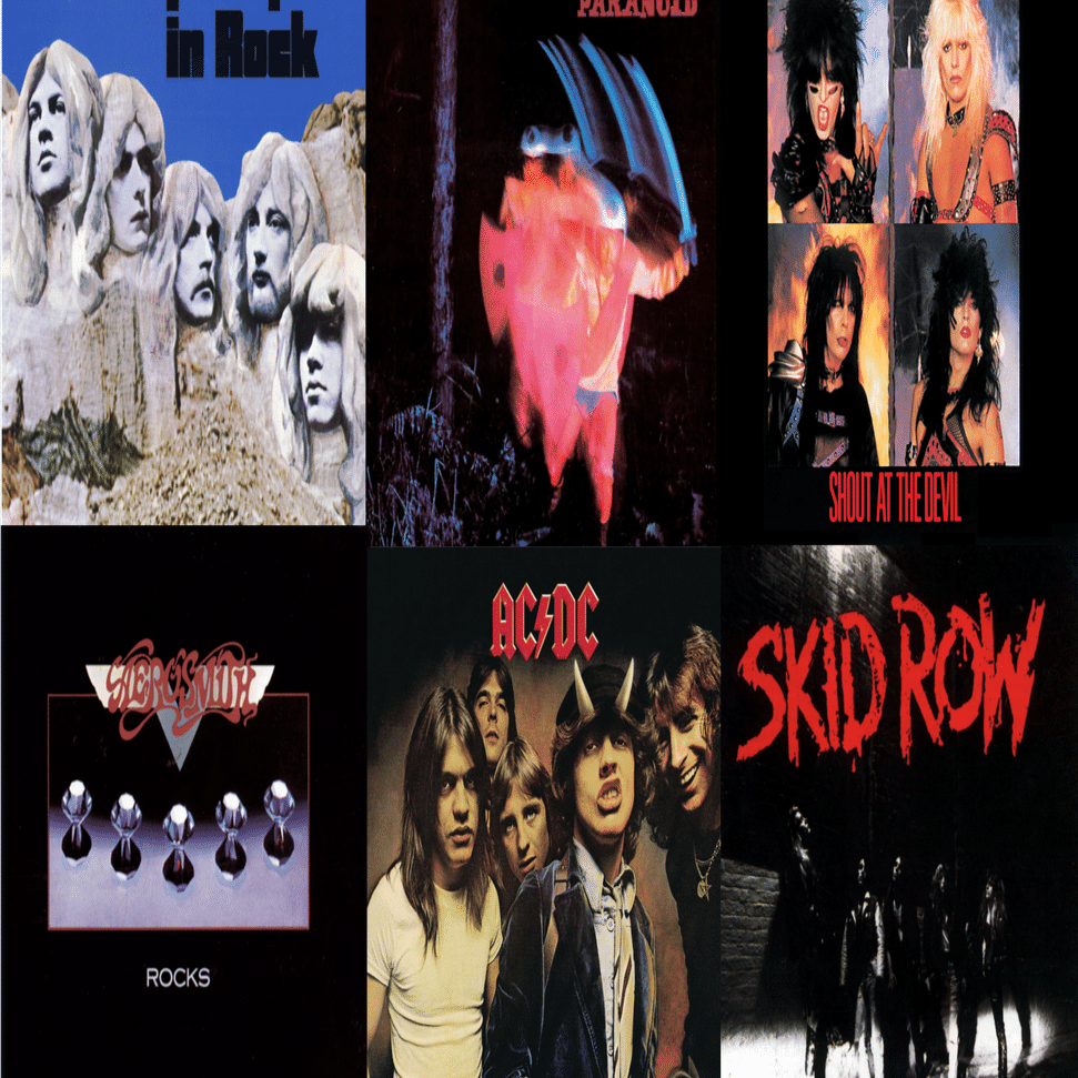 無職だけど、ハードロック・ヘヴィメタルの名盤を6枚買ったから